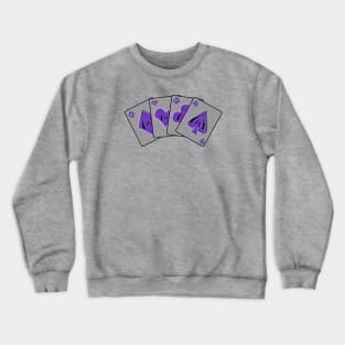 Diamonds, Hearts, and Clubs oh my! Crewneck Sweatshirt